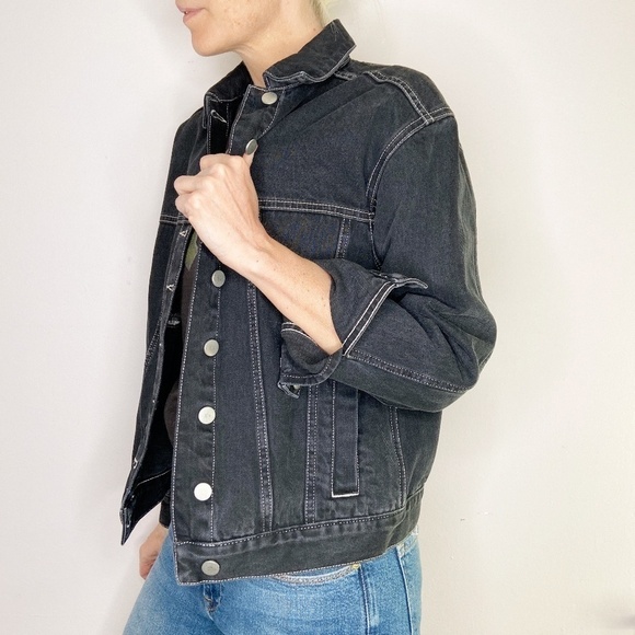 ANINE BING | Black Denim Jacket NWT - Picture 3 of 8